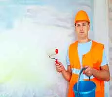 Pinturas em Guarujá com andaime